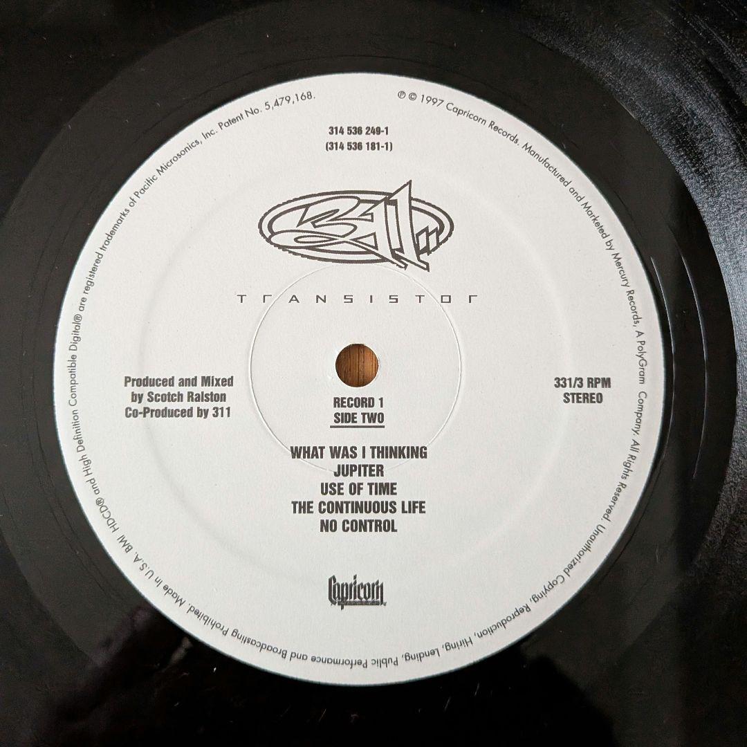 311 (スリー・イレブン) / Transistor レコード 2LP