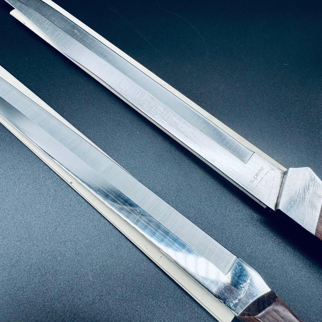 【2本セット】Supreme SUNCRAFT フィレナイフ 包丁 ステンレス