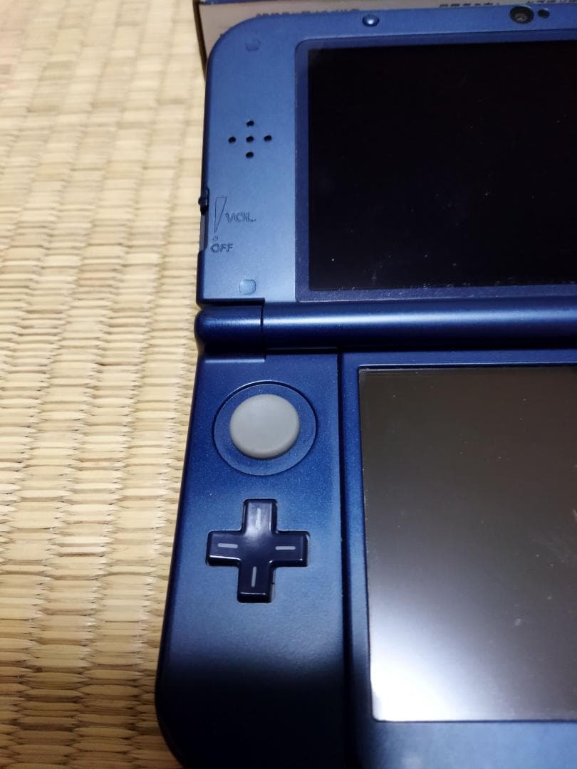 Newニンテンドー3DS LL メタリックブルー　動作品　箱説あり