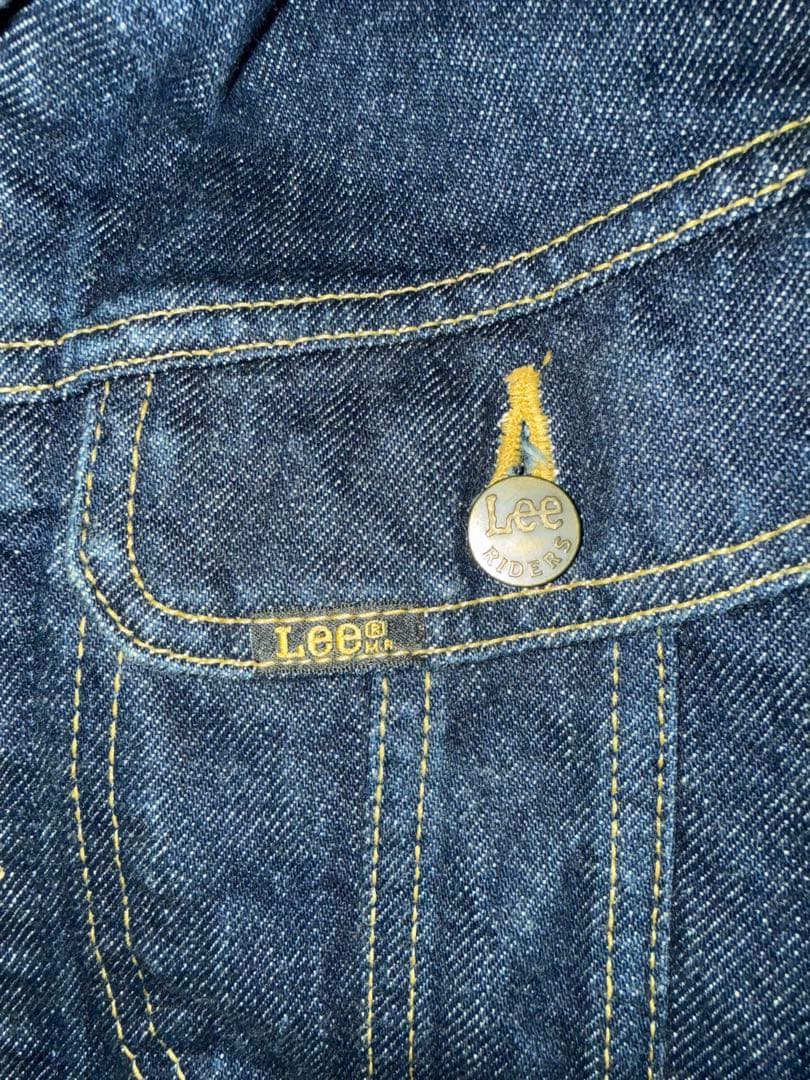 Ａ*K様 美品 Lee 101J デニムジャケット L 日本製 エドウィン 濃紺