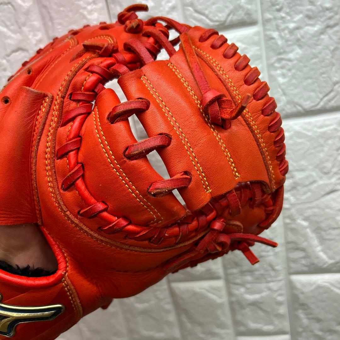【美品】野球 グローブ 軟式 少年野球 キャッチャーミット ミズノ セレクト9