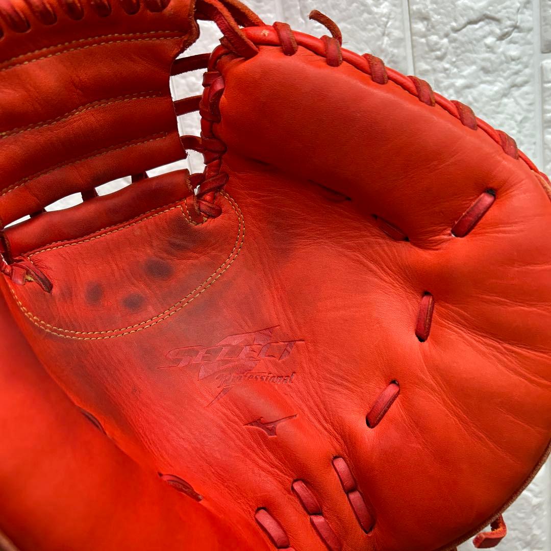 【美品】野球 グローブ 軟式 少年野球 キャッチャーミット ミズノ セレクト9