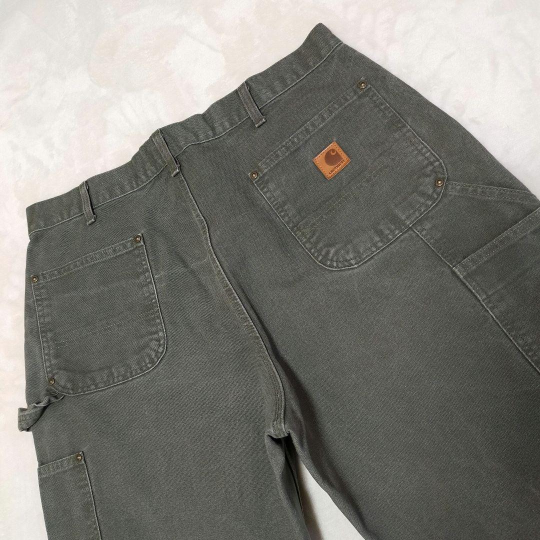 CARHARTT　B136−MOS　W38　ダブルニーパンツ　ルーズフィット