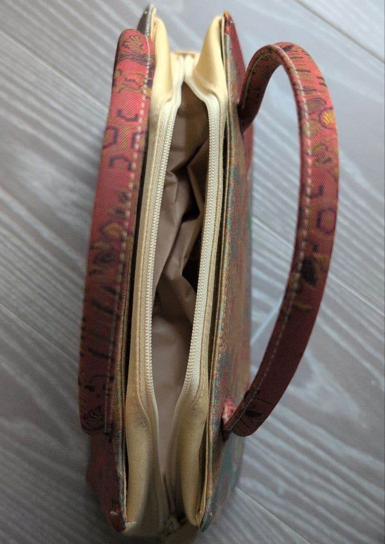 和装バッグ　職人　着物　バッグ　龍村美術織物