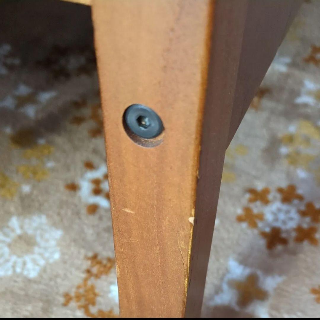 デニムソファー　木目　ヴィンテージ　おしゃれ