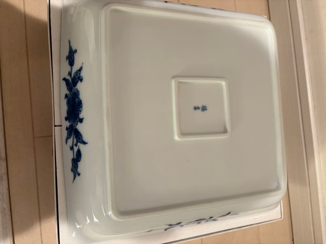 【たち吉】遊魚 銘々皿5枚 遊魚 角盛鉢1枚 染からくさ角盛鉢1枚 新品未使用