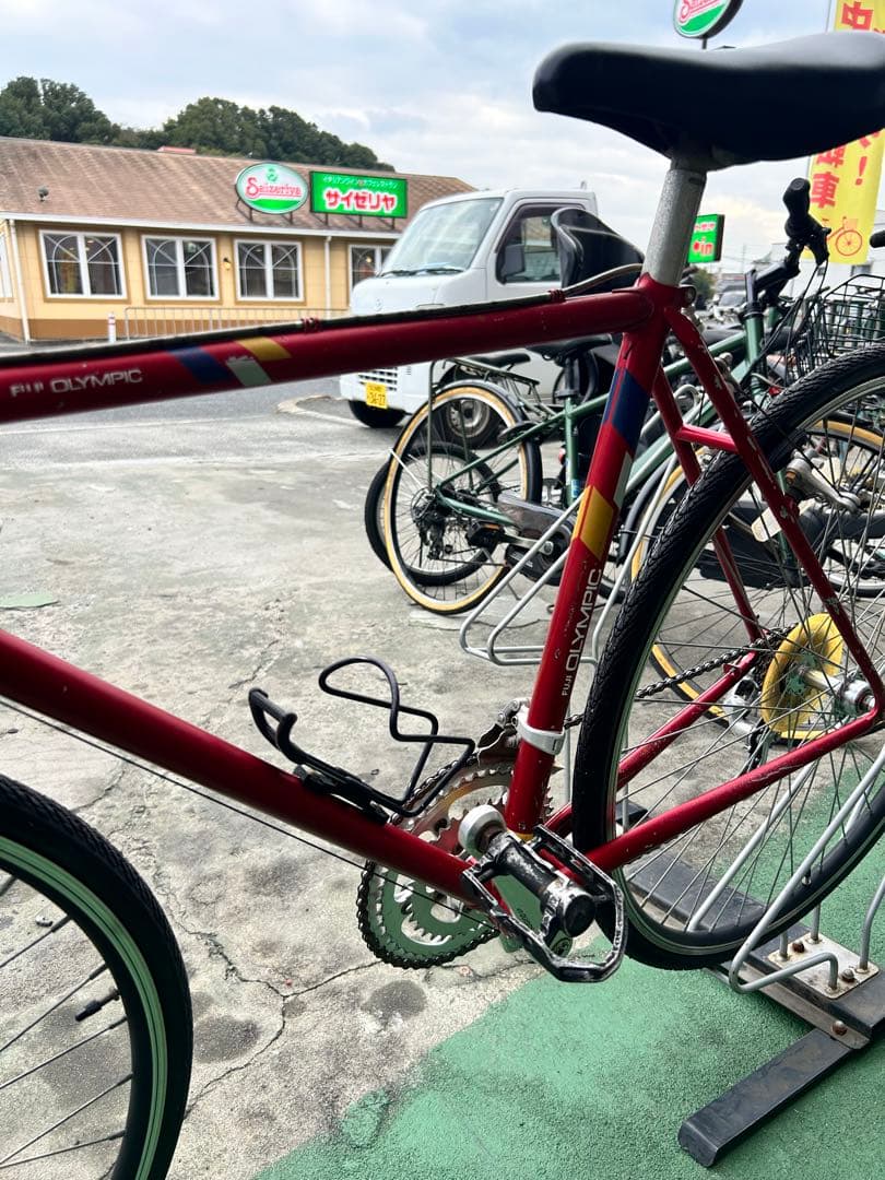 No.564 レトロFUJI OLYMPIC クロモリロード整備済み18速