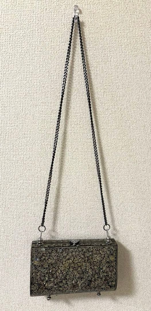 クラッチバッグ　螺鈿細工　パーティーバッグ