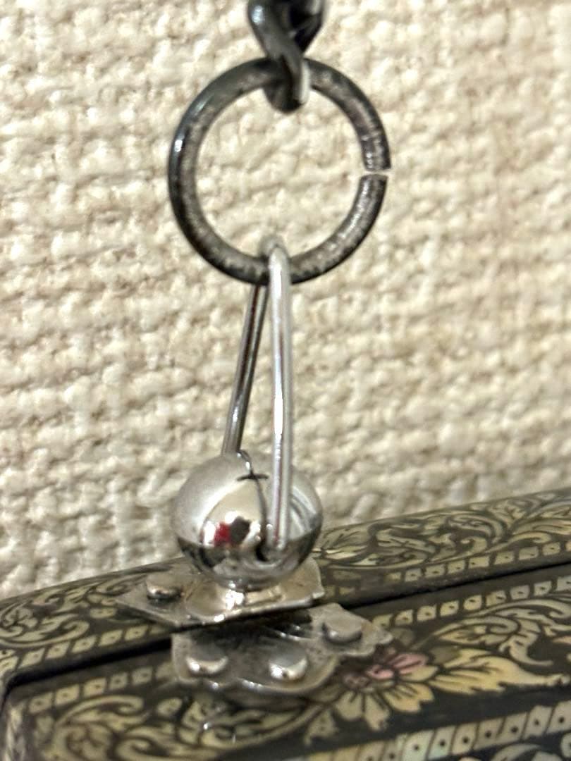 クラッチバッグ　螺鈿細工　パーティーバッグ