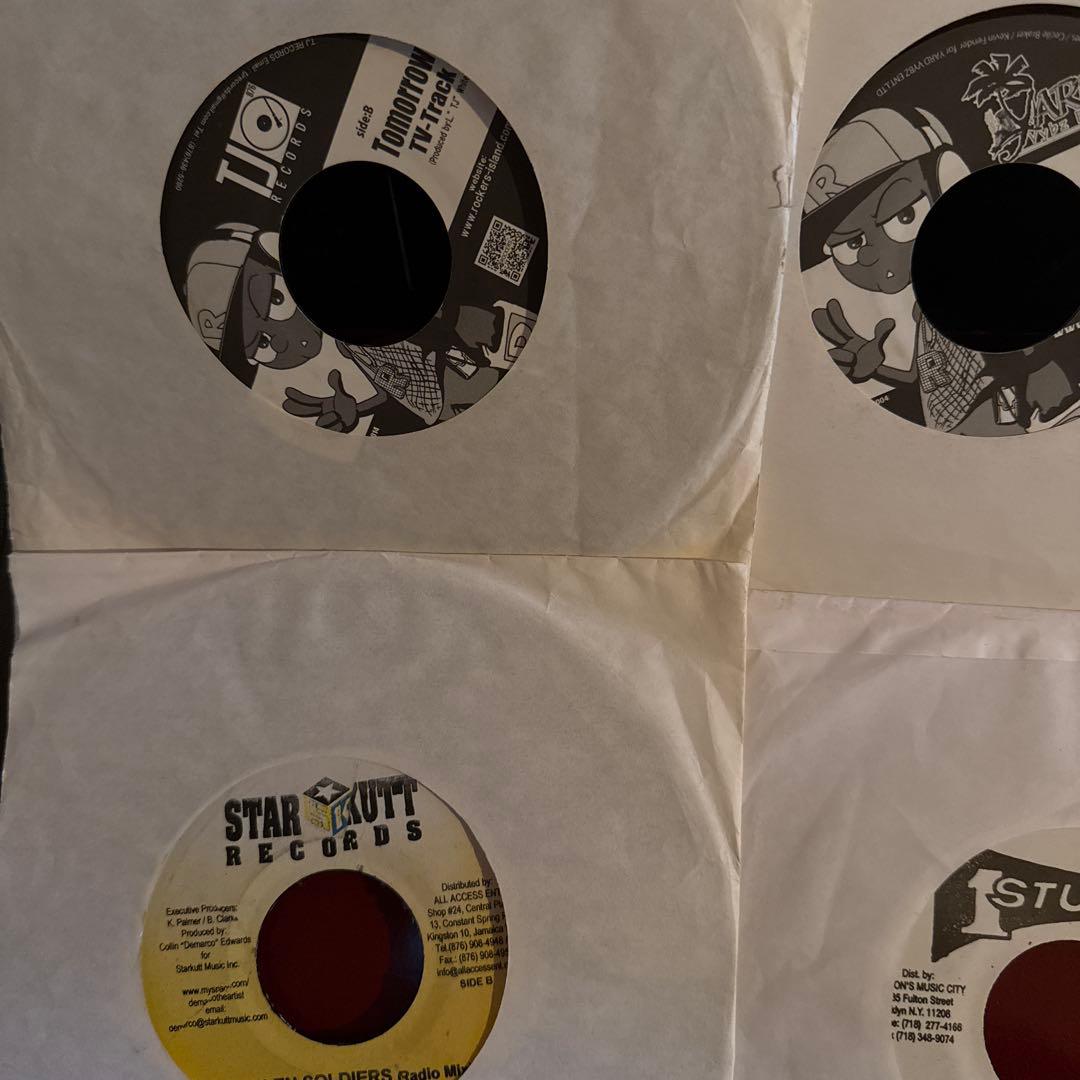 ①レゲエレコード30枚セット