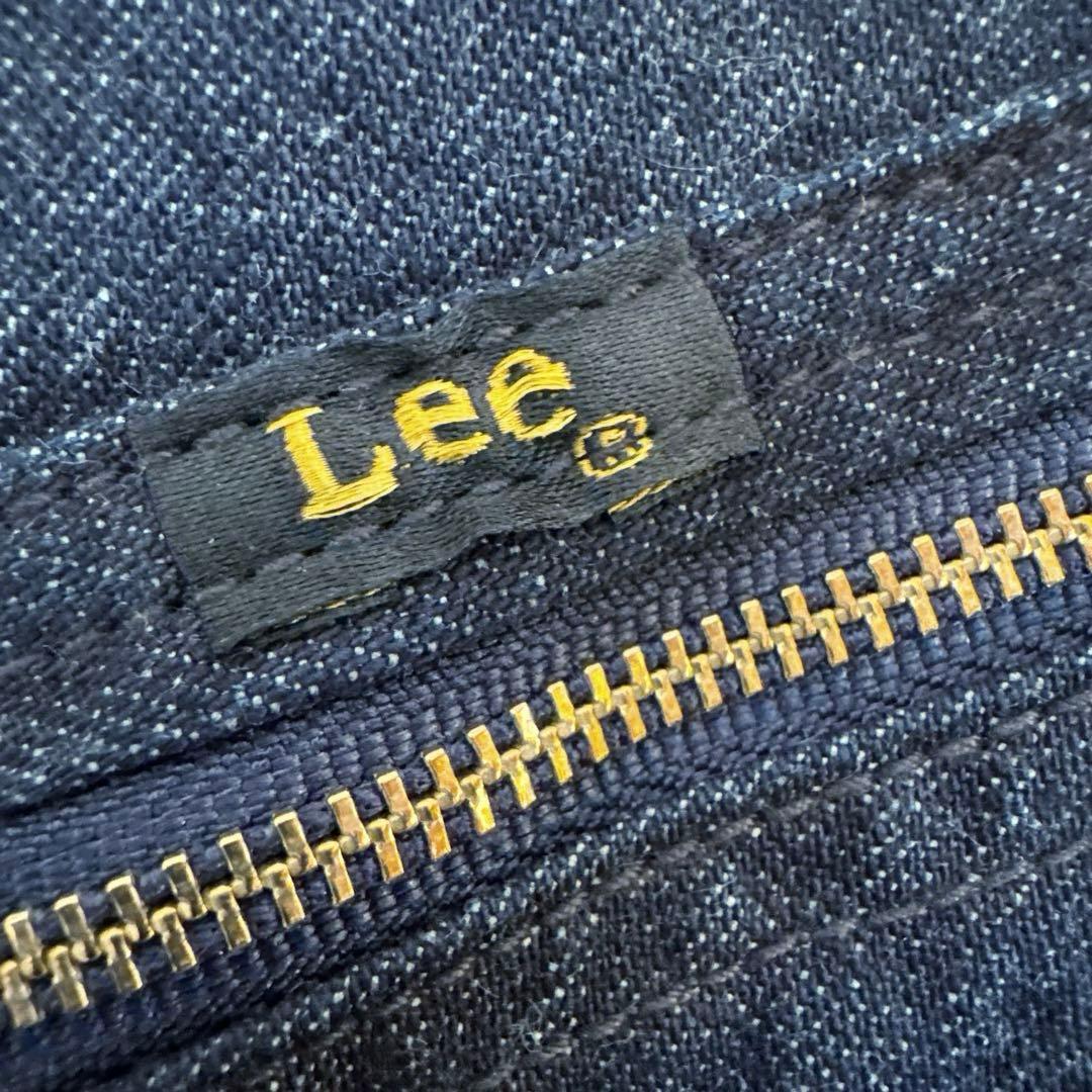 【美品】LEE　デニムジャケット　91B　復刻　真っ紺　Mサイズ