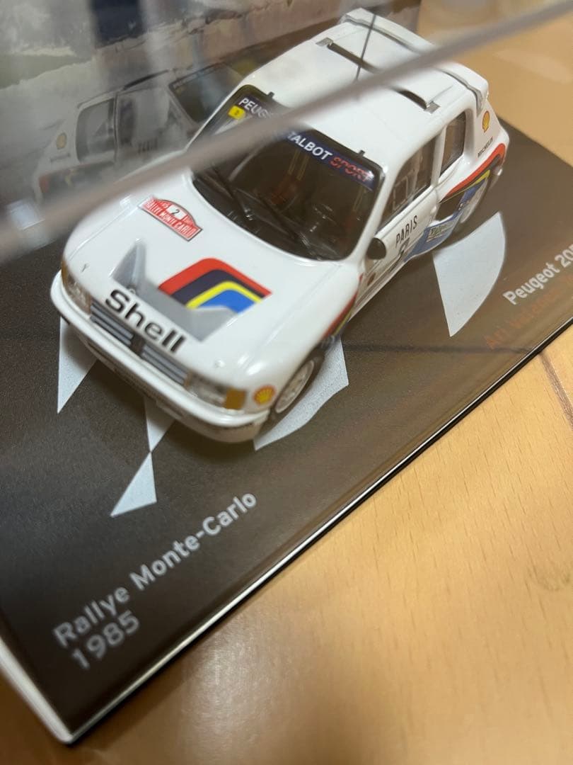 ラリーカー コレクション プジョー社（全6点） デアゴスティーニ①