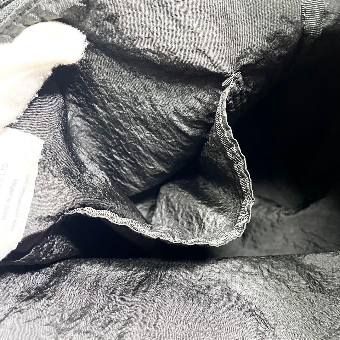 ポーター ラボラリー トートバッグ ブラック ナイロン ロゴ A4可 大容量