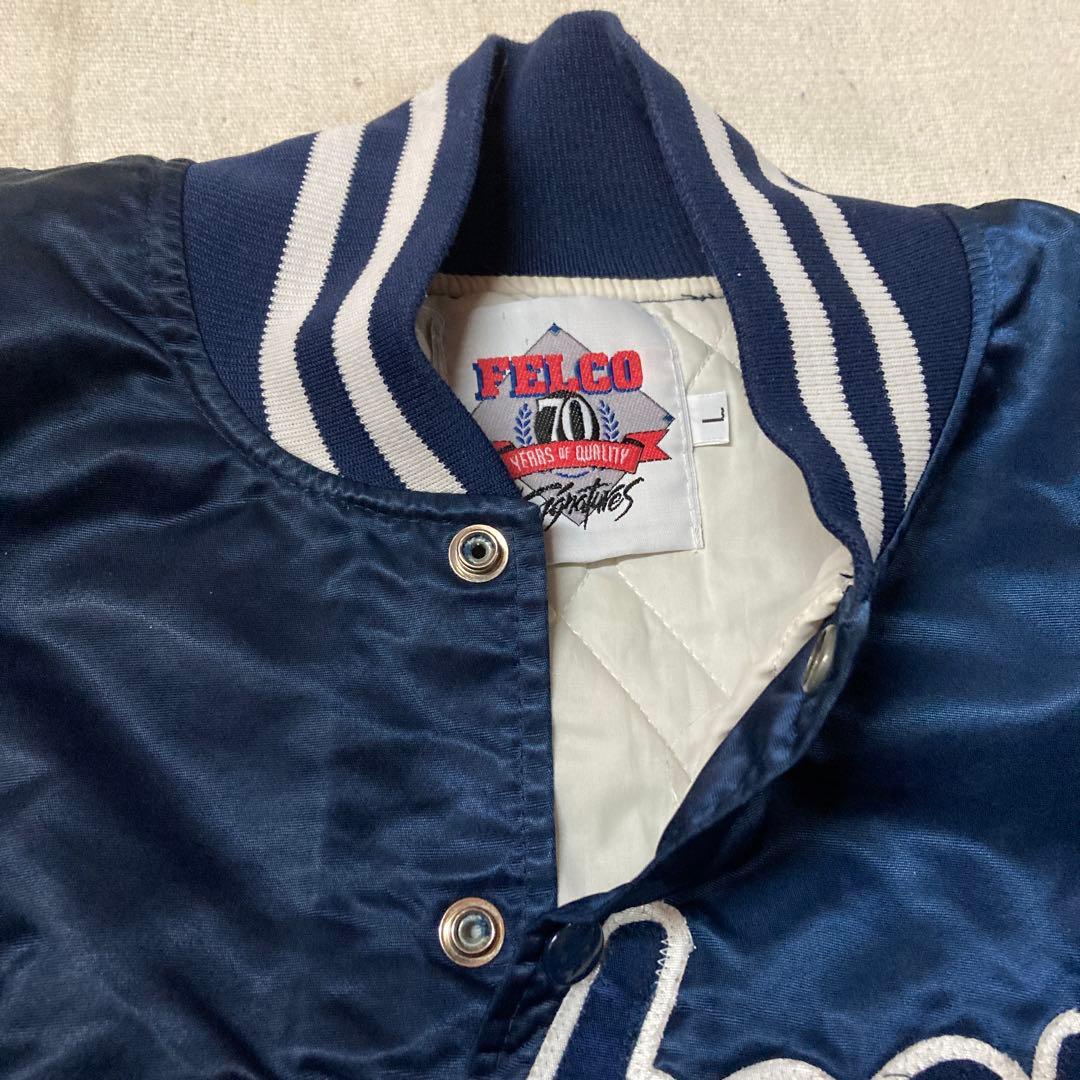 (Z50) 美品FELCO製ヤンキーススカジャン　中綿入り　キルティング