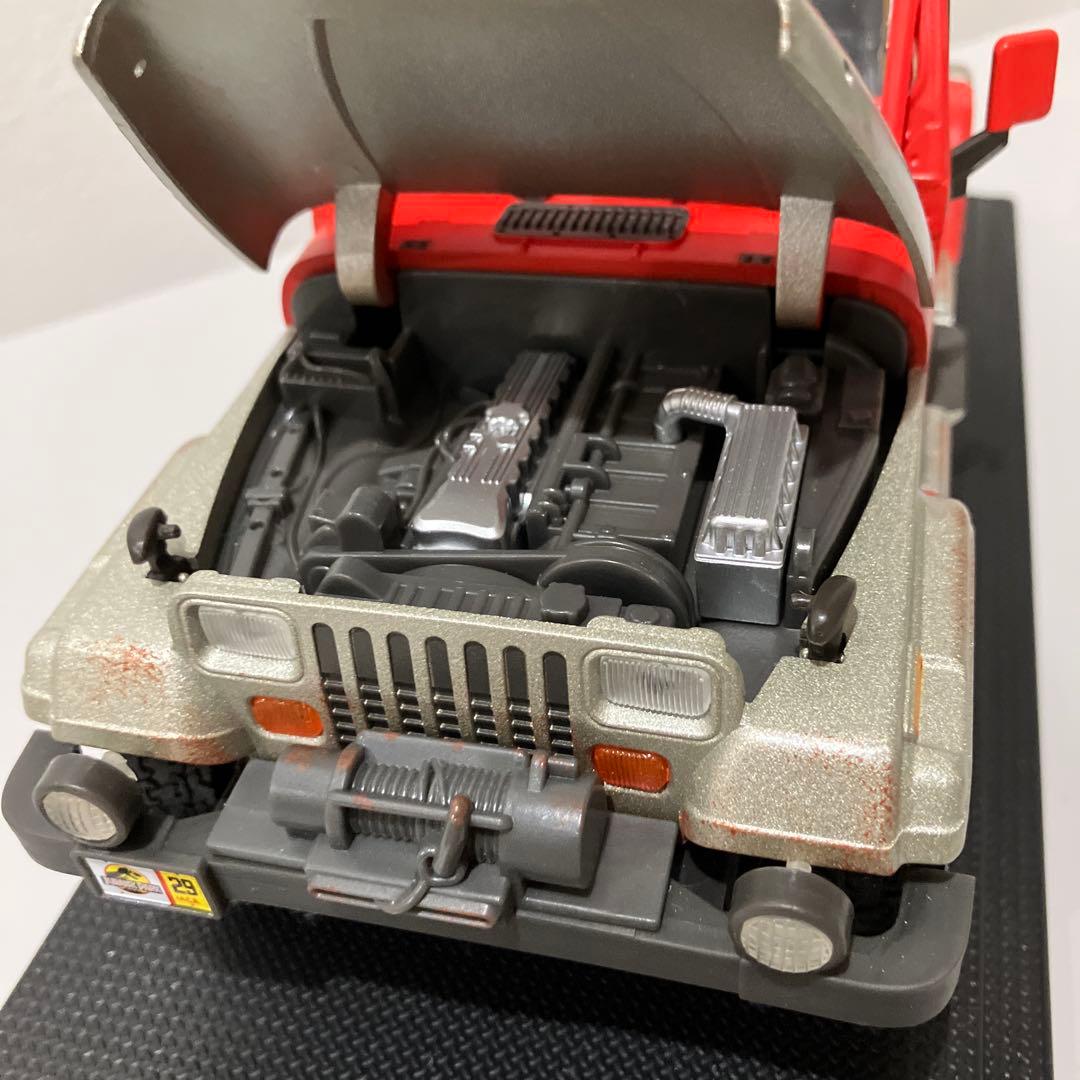 マテル　ジュラシックワールド　フィギュア&ミニカーのセット