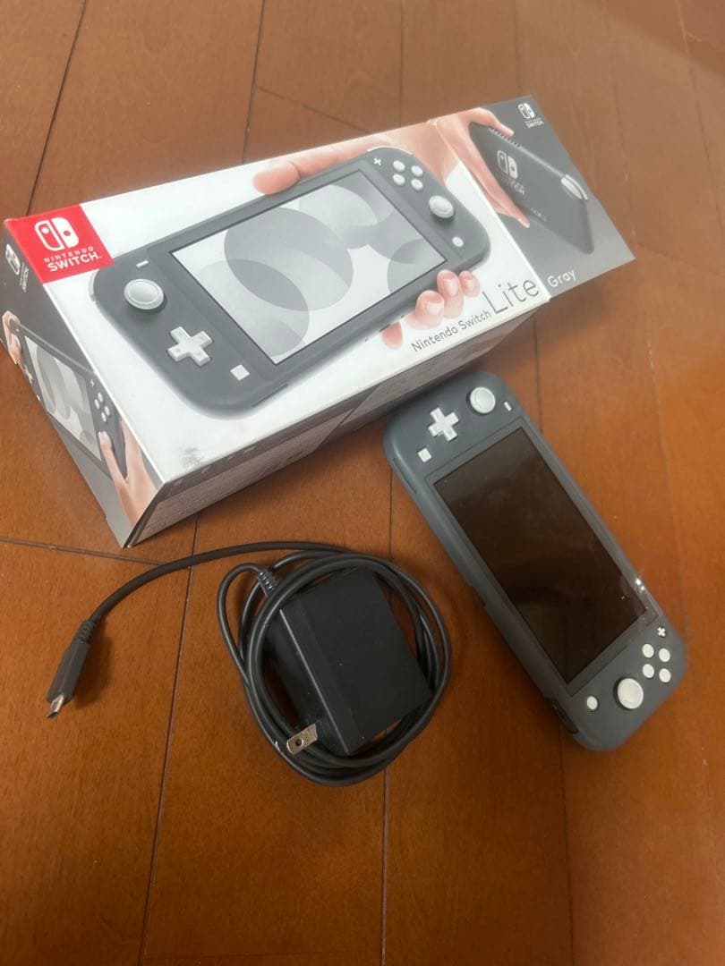 Nintendo Switch Lite グレー 本体と充電器