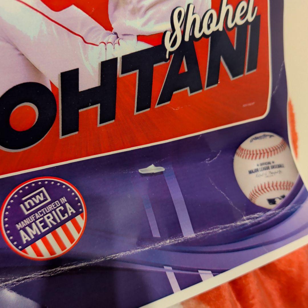 【新品未使用】大谷翔平　シルクタッチブランケット　127✕152