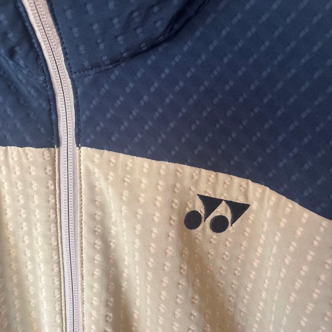 YONEX テニスジャケット Ｏベージュ/ブラック
