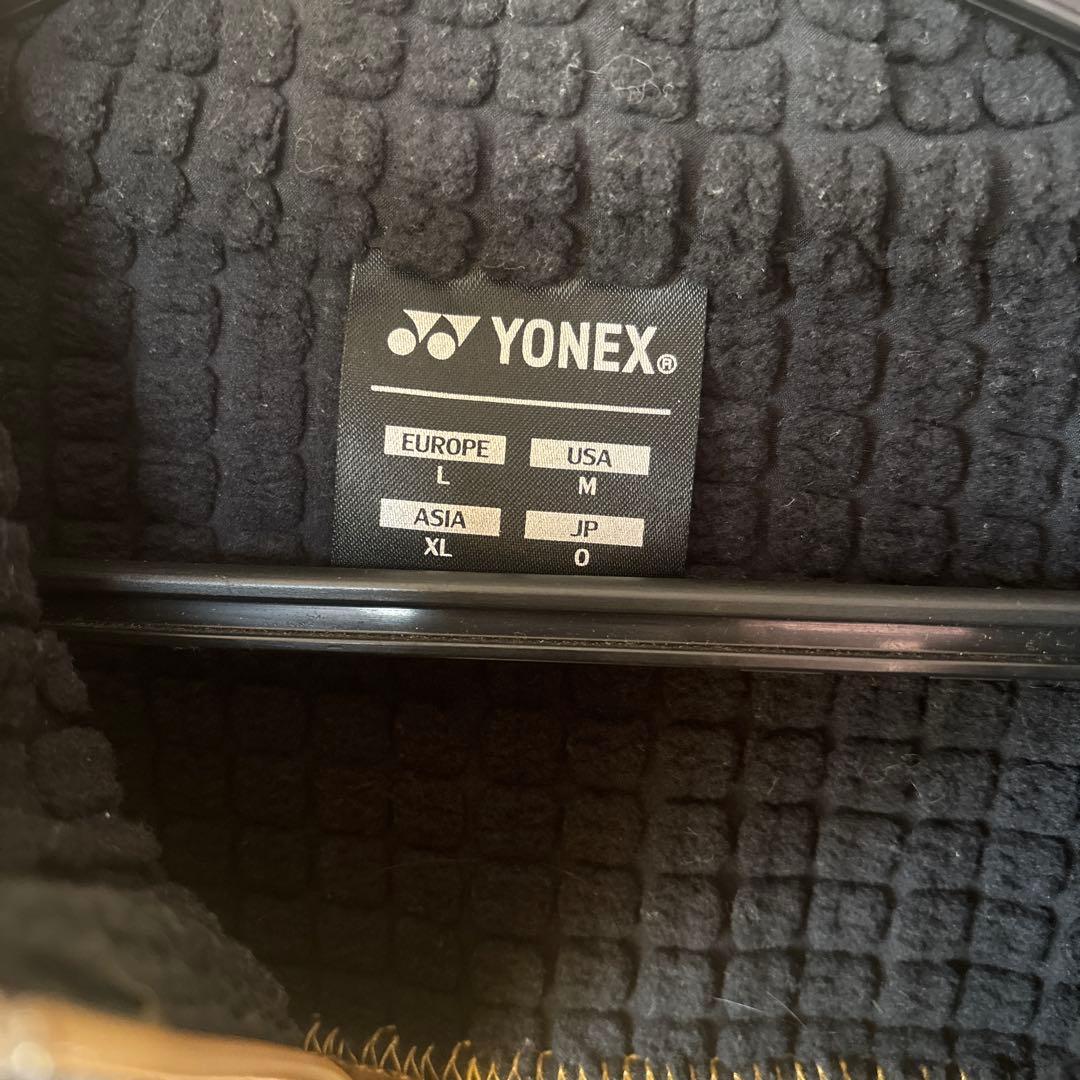 YONEX テニスジャケット Ｏベージュ/ブラック