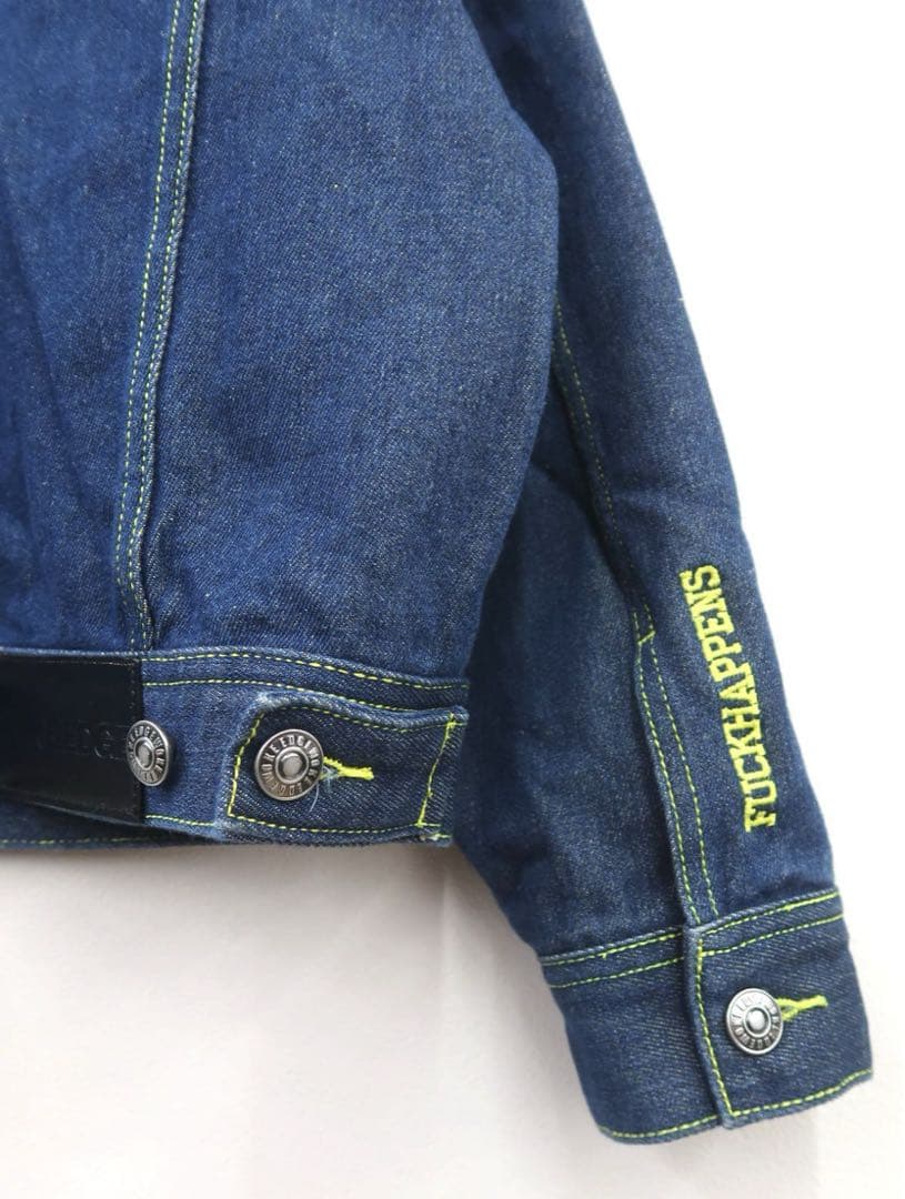ジャケット・アウター WOKE EDGE Candy Weave Denim Jacket M