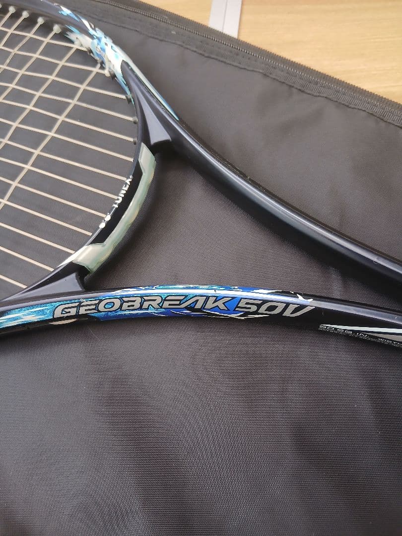 ヨネックス　軟式ラケット(GEOBREAK50V )&テニスシューズ セット