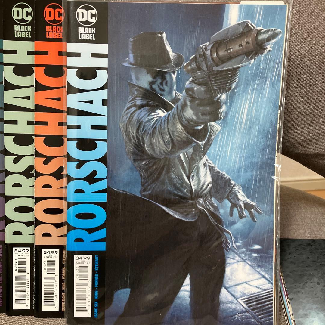 ロールシャッハ　ウォッチメン　桃桃子　ピーチモモコ　アメコミ　リーフ