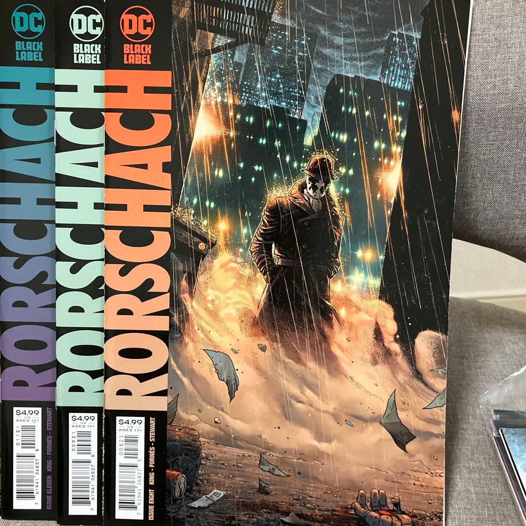 ロールシャッハ　ウォッチメン　桃桃子　ピーチモモコ　アメコミ　リーフ