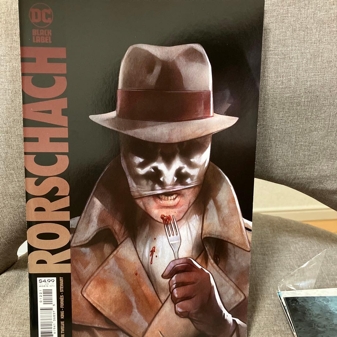 ロールシャッハ　ウォッチメン　桃桃子　ピーチモモコ　アメコミ　リーフ