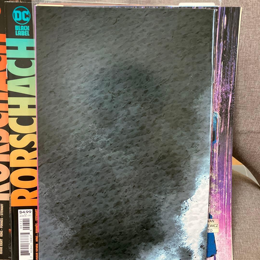 ロールシャッハ　ウォッチメン　桃桃子　ピーチモモコ　アメコミ　リーフ