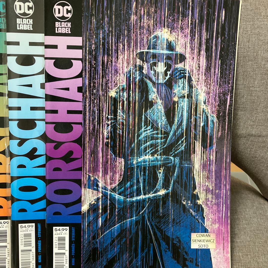 ロールシャッハ　ウォッチメン　桃桃子　ピーチモモコ　アメコミ　リーフ