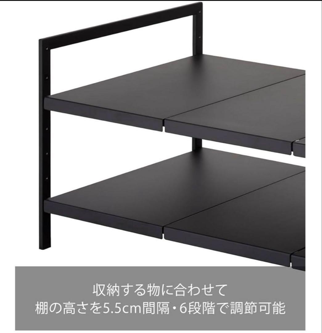 山崎実業 (Yamazaki) タワー 伸縮 シンク下ラック 2段