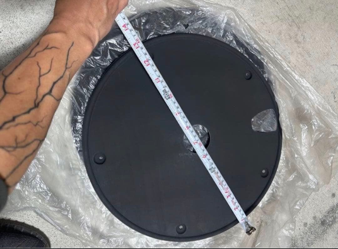 自転車ホイールカバー20インチプラスティックblack4枚セット取り付けネジなし