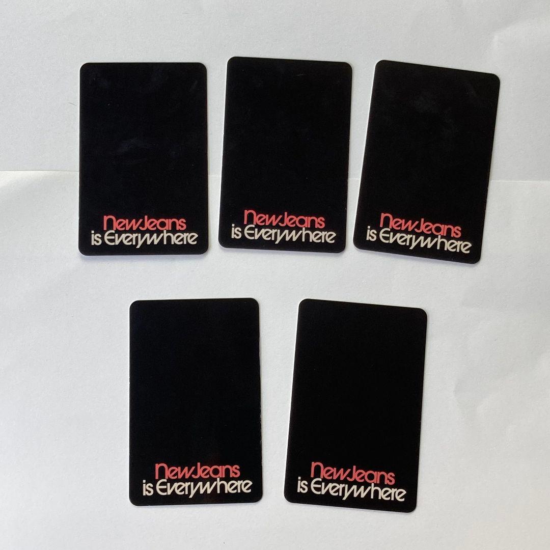 NewJeans how sweet 公開放送 サノク トレカ 5枚