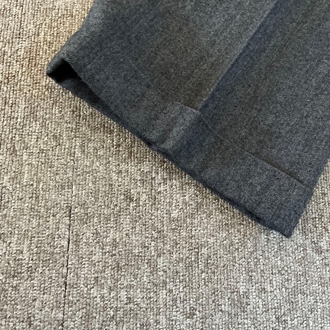 ポロバイラルフローレン　スラックス　グレー　ダブル