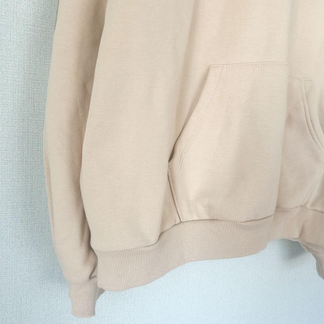 MIRROR9 ミラーナイン⭐︎アイコンフーディー パーカー⭐︎M ベージュ