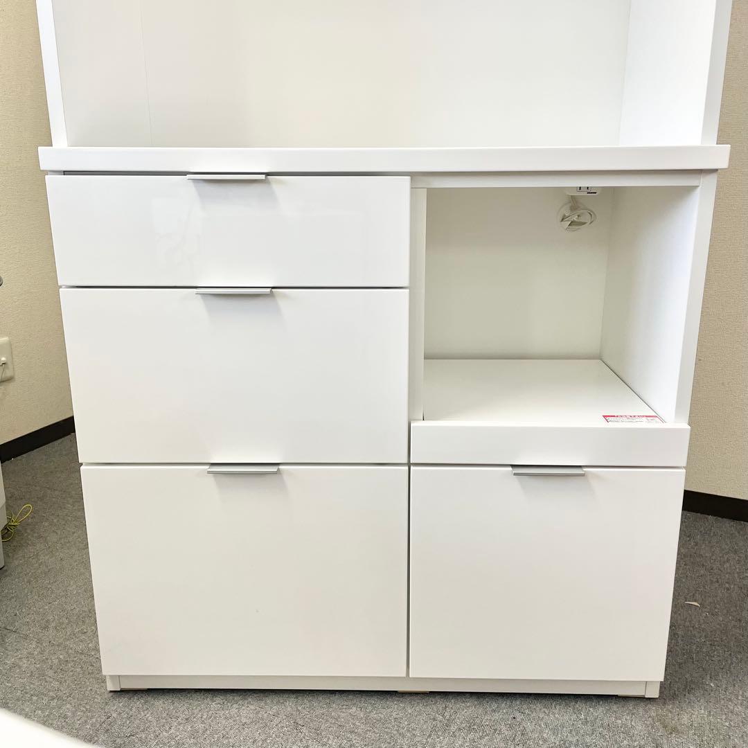 nitori キッチンボード(エトナ90KB WH/SI)