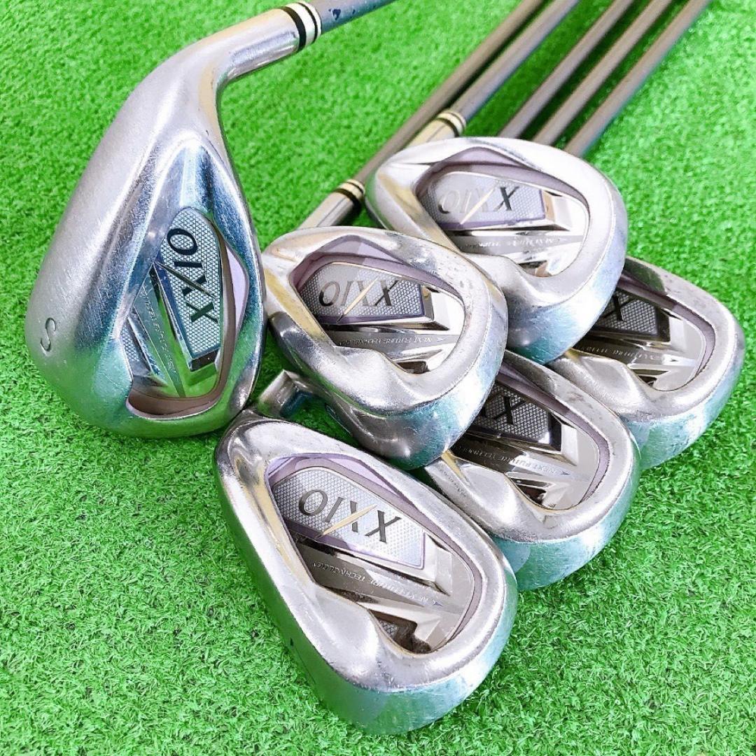 テ13★女性用ゼクシオ7 6本レディースアイアンセット MP700L XXIO7