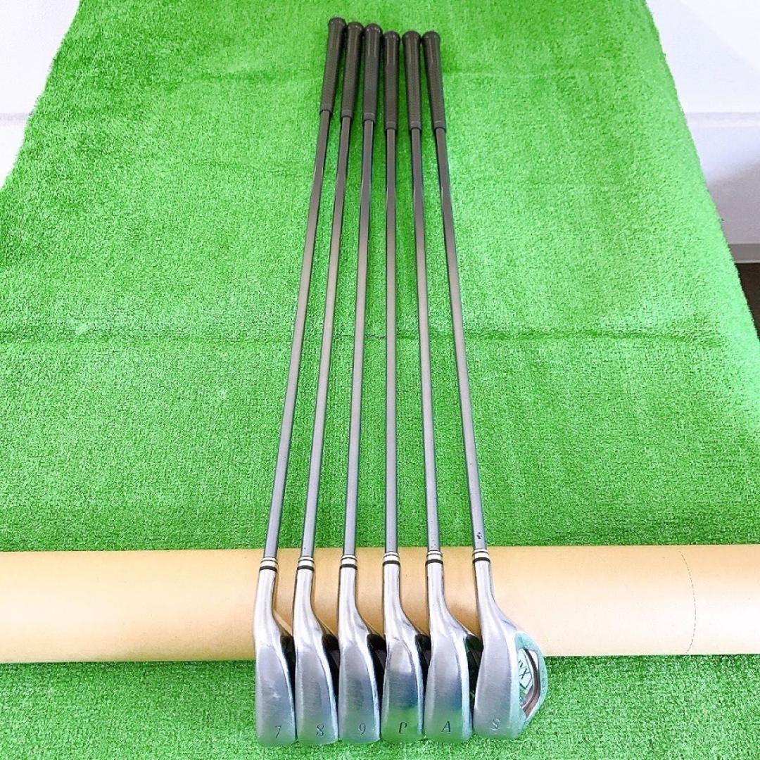 テ13★女性用ゼクシオ7 6本レディースアイアンセット MP700L XXIO7