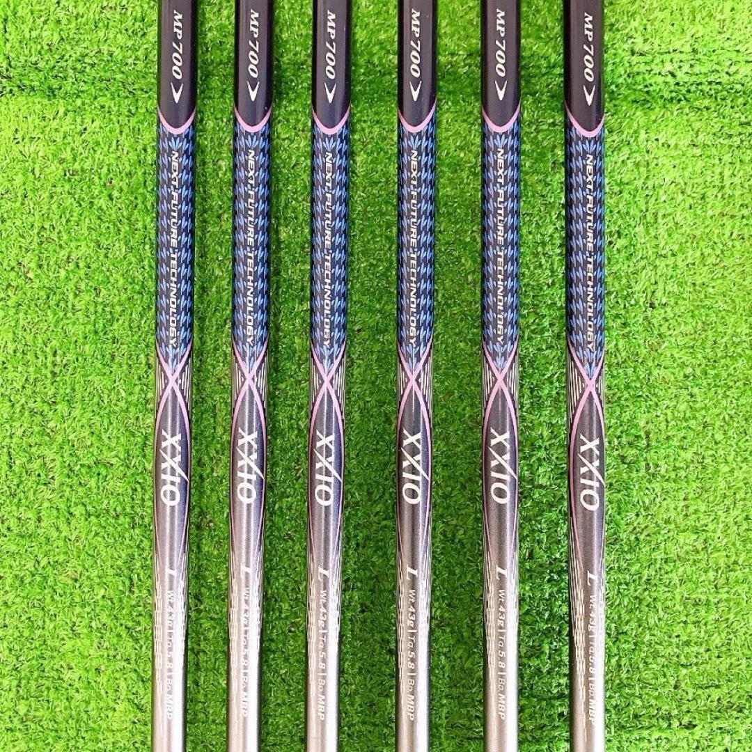 テ13★女性用ゼクシオ7 6本レディースアイアンセット MP700L XXIO7