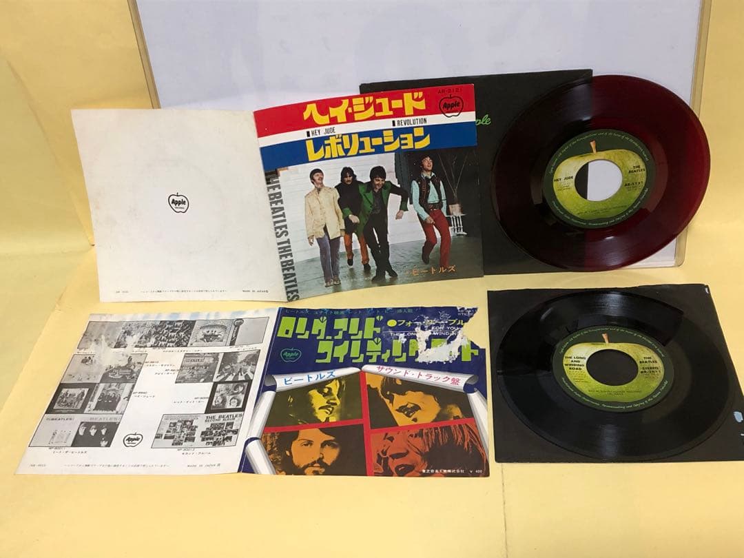 ビートルズ● レット イット ビー 他 (赤盤 3枚 ) 全6枚