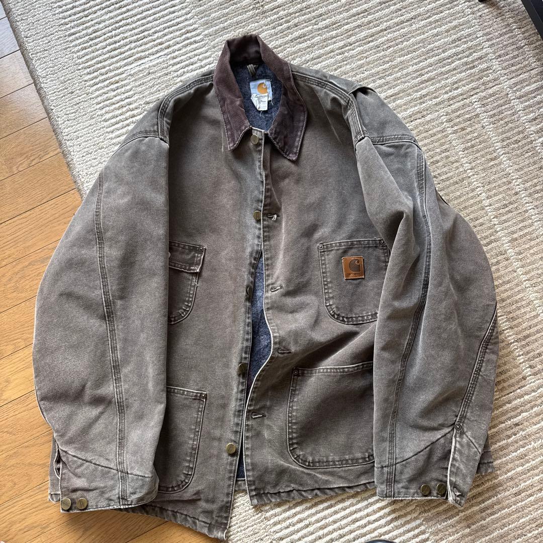 Musk　Carhartt ブラウンカジュアルジャケット