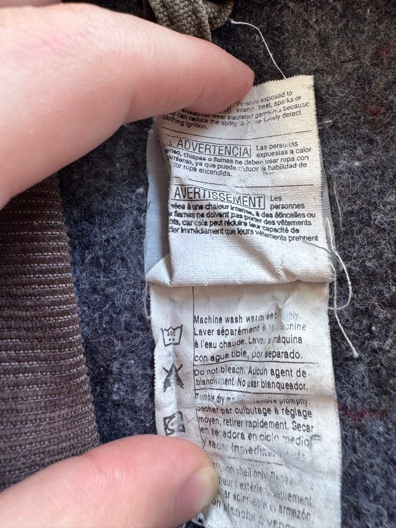 Musk　Carhartt ブラウンカジュアルジャケット