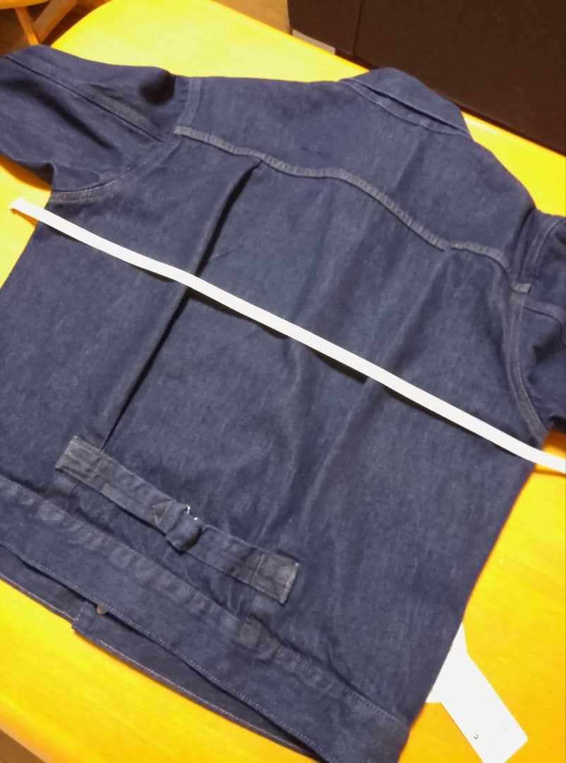 ユニクロ デニムトラッカージャケット M 乾燥機済サイズ