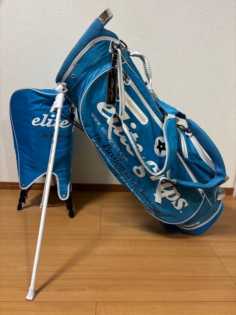 希少 elite gripsエリートグリップ 軽量スタンドキャディバック