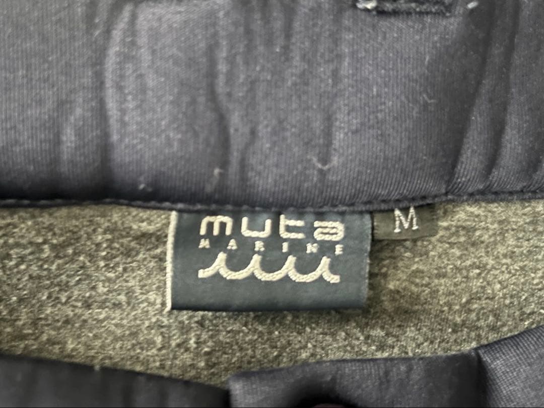 ムータマリン キルティング ボンディングパンツ 切替ストレッチ ゴルフウェア