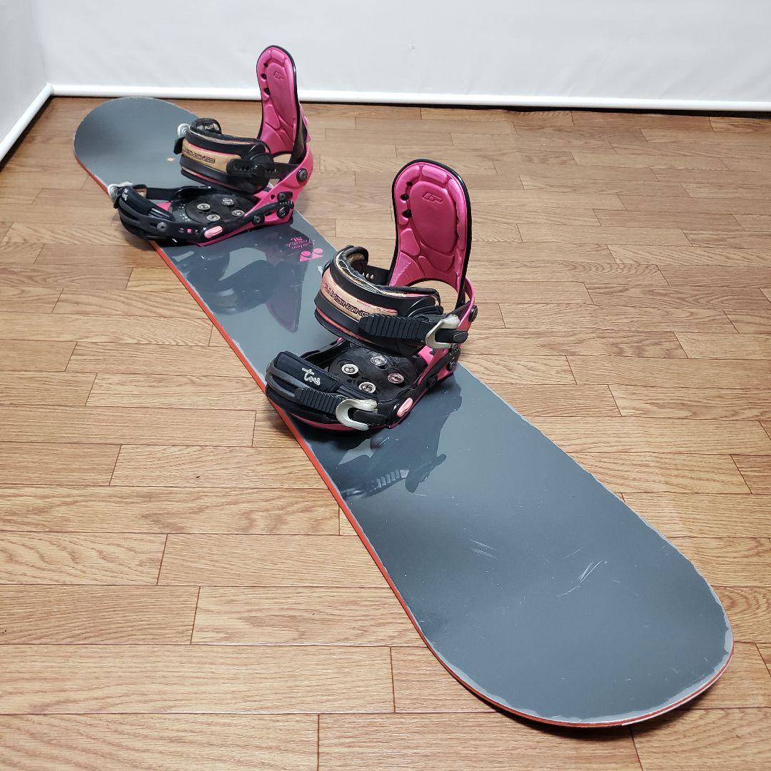 YONEX FLUX 142cm スノーボードセット フリースタイル