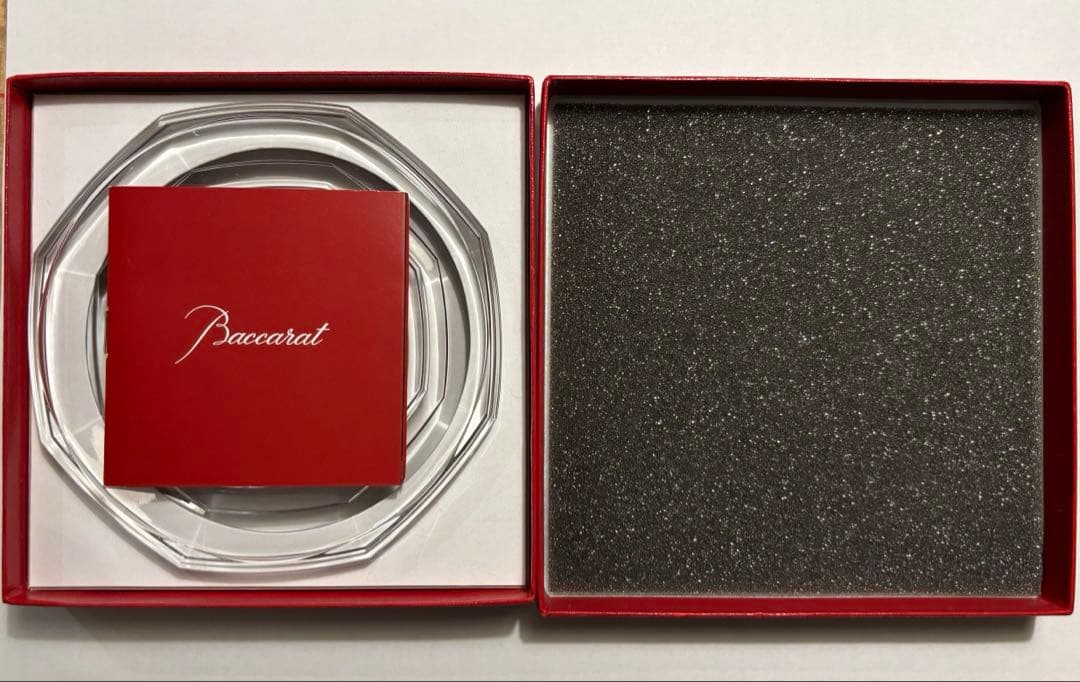 Baccarat 八角形小物入れ オリジナルボックス付き