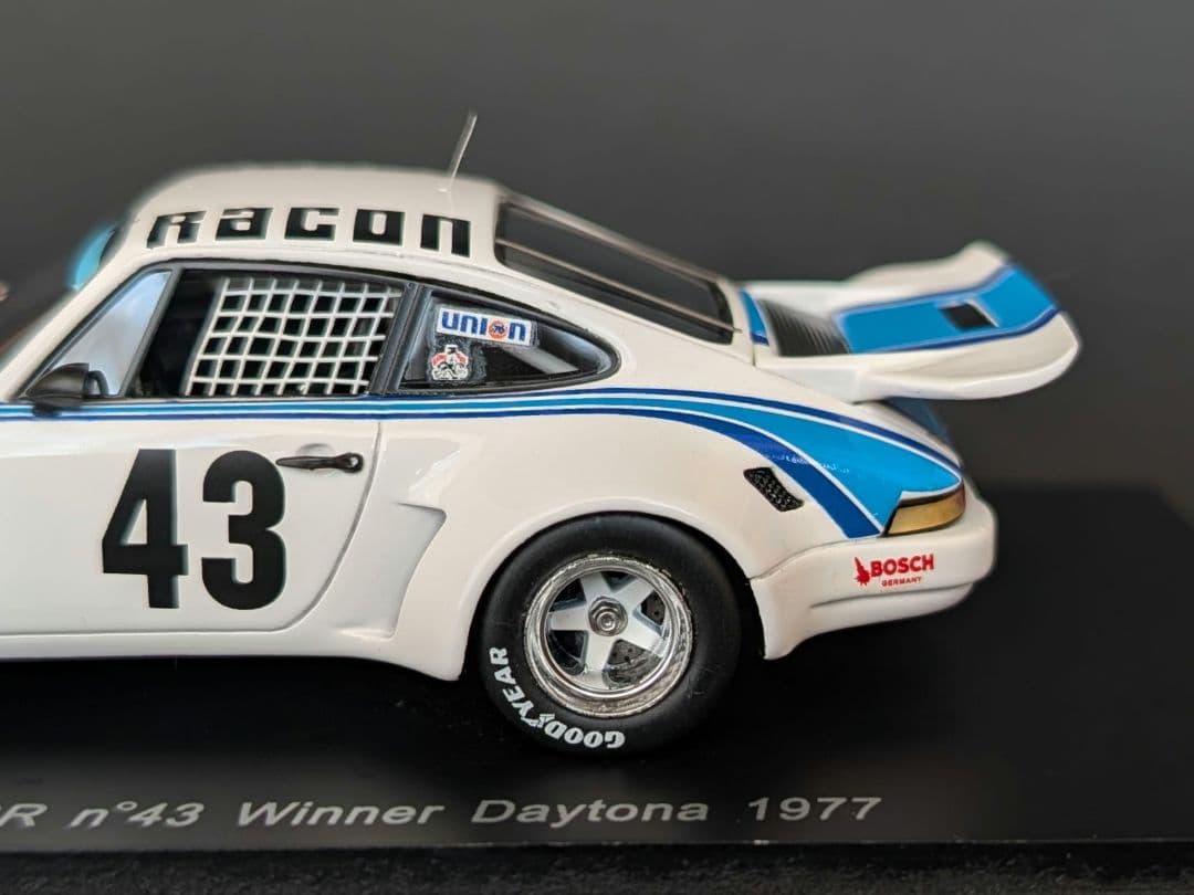 スパーク 1/43 ポルシェ 911 RSR 1977年 デイトナ24時間 優勝