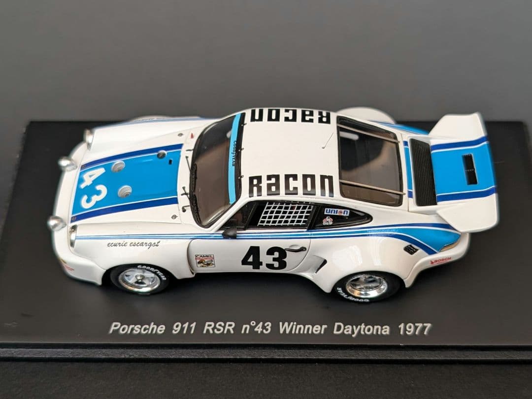 スパーク 1/43 ポルシェ 911 RSR 1977年 デイトナ24時間 優勝