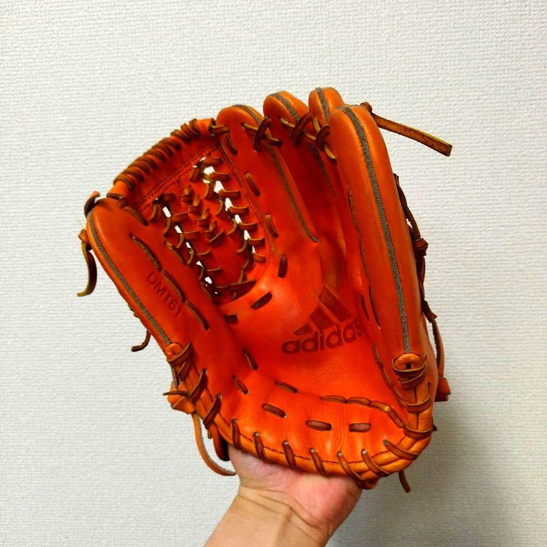 048 アディダス 型抜群 即戦力 硬式 内野手用グローブ